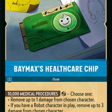 Baymax's Healthcare Chip (166/204) [Azurite Sea]