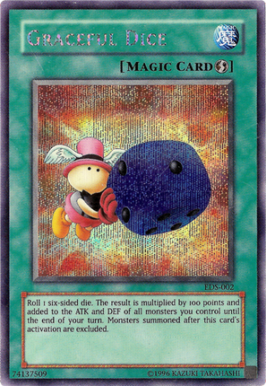 Graceful Dice [EDS-002] Secret Rare