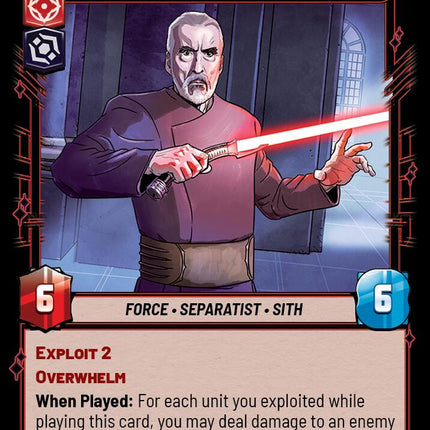 Count Dooku - Fallen Jedi (138/257) (138/257) [Twilight of the Republic]