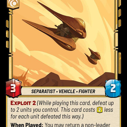 Geonosis Patrol Fighter (215/257) (215/257) [Twilight of the Republic]