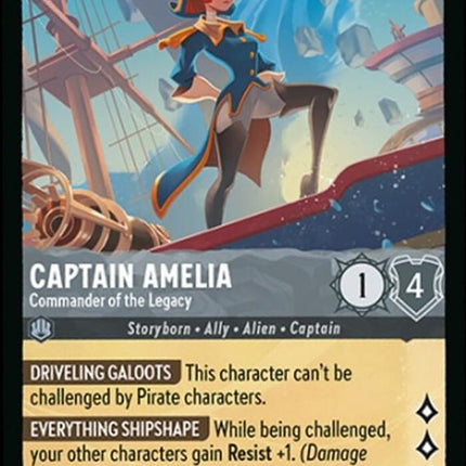 Captain Amelia - Commander of the Legacy (192/204) [Azurite Sea]