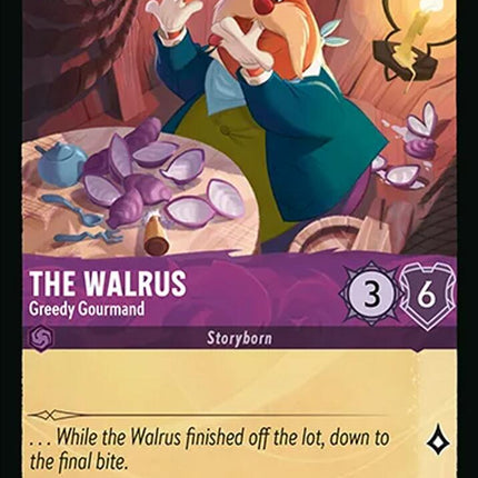 The Walrus - Greedy Gourmand (46/204) [Azurite Sea]