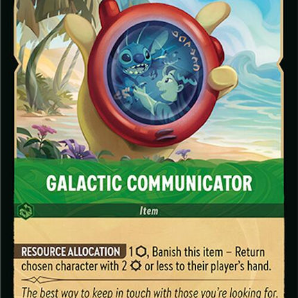 Galactic Communicator (99/204) [Azurite Sea]