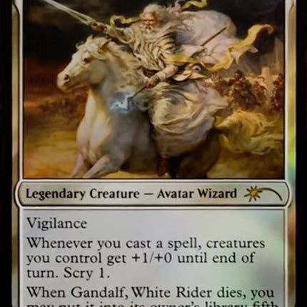 Gandalf, White Rider [Resale Promos]