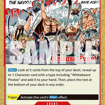 Whitebeard Pirates (ST15 - ST20 Release Event Pack) [One Piece Promotion Cards]