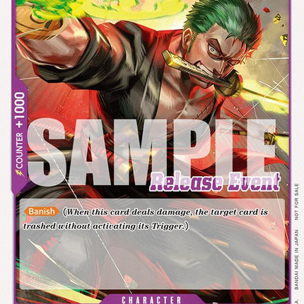 Roronoa Zoro (ST15 - ST20 Release Event Pack) [One Piece Promotion Cards]