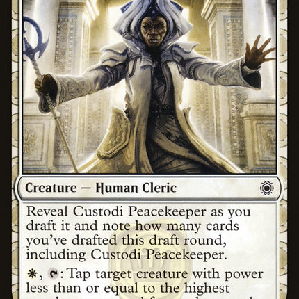 Custodi Peacekeeper [Conspiracy: Take the Crown]