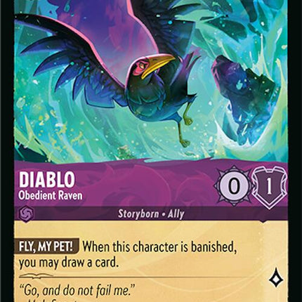Diablo - Obedient Raven (49/204) [Azurite Sea]
