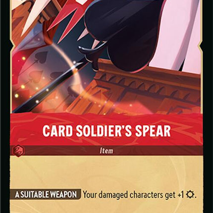 Card Soldier's Spear (134/204) [Azurite Sea]
