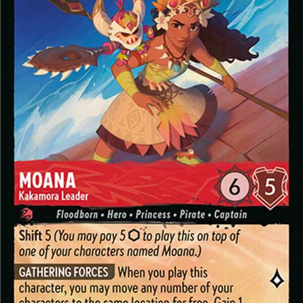 Moana - Kakamora Leader (121/204) [Azurite Sea]