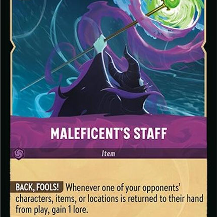 Maleficent's Staff (65/204) [Azurite Sea]