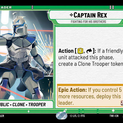 Captain Rex - Fighting For His Brothers (007/257) (007/257) [Twilight of the Republic]
