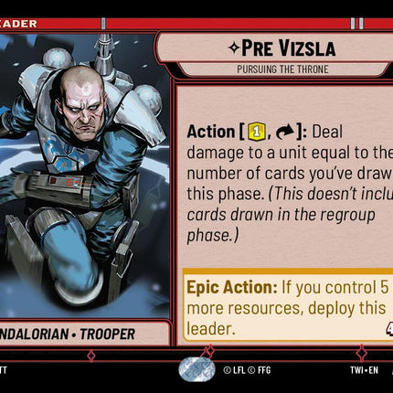 Pre Vizsla - Pursuing the Throne (010/257) (010/257) [Twilight of the Republic]