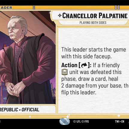 Chancellor Palpatine - Playing Both Sides (017/257) (017/257) [Twilight of the Republic]