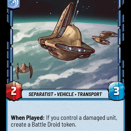 Trade Federation Shuttle (060/257) (060/257) [Twilight of the Republic]