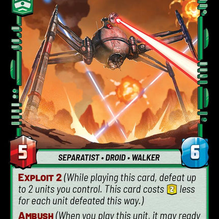 Baktoid Spider Droid (117/257) (117/257) [Twilight of the Republic]