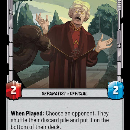 Aggrieved Parliamentarian (252/257) (252/257) [Twilight of the Republic]