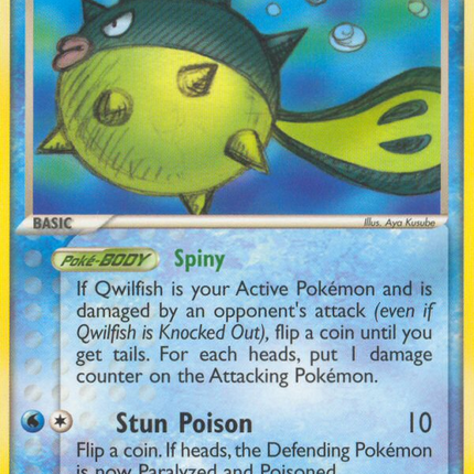 Qwilfish (27/109) [EX: Team Rocket Returns]