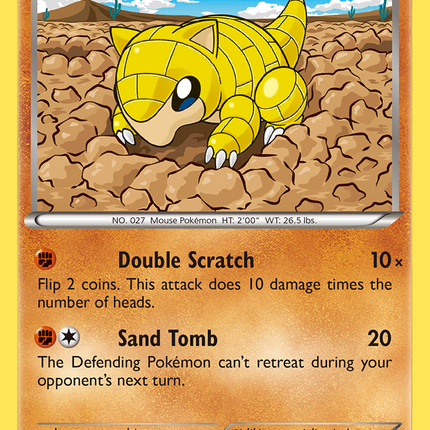 Sandshrew (75/162) [XY: BREAKthrough]