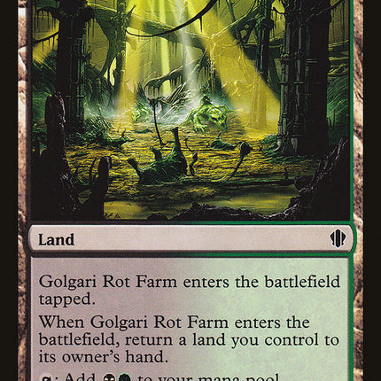 Golgari Rot Farm [Commander 2013]