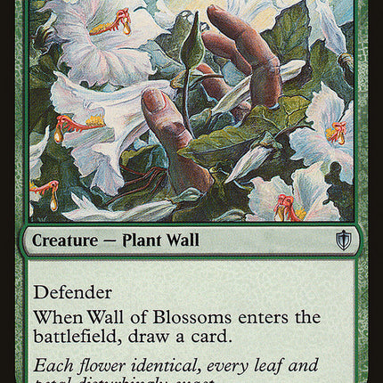 Wall of Blossoms [Commander 2016]