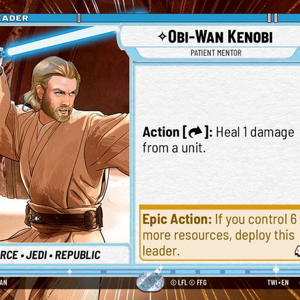 Obi-Wan Kenobi - Patient Mentor (278) (Hyperspace) (278) [Twilight of the Republic]