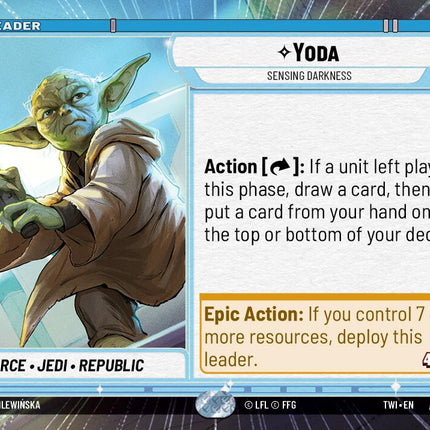 Yoda - Sensing Darkness (279) (Hyperspace) (279) [Twilight of the Republic]