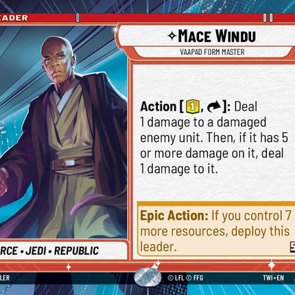Mace Windu - Vaapad Form Master (288) (Hyperspace) (288) [Twilight of the Republic]