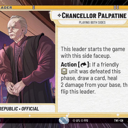 Chancellor Palpatine - Playing Both Sides (292) (Hyperspace) (292) [Twilight of the Republic]