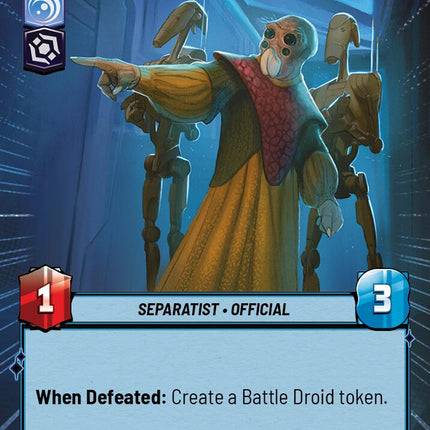 Wartime Trade Official (305) (Hyperspace) (305) [Twilight of the Republic]