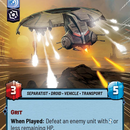 Devastating Gunship (309) (Hyperspace) (309) [Twilight of the Republic]