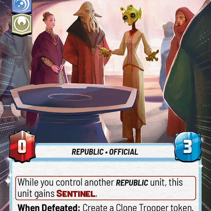 Outspoken Representative (316) (Hyperspace) (316) [Twilight of the Republic]