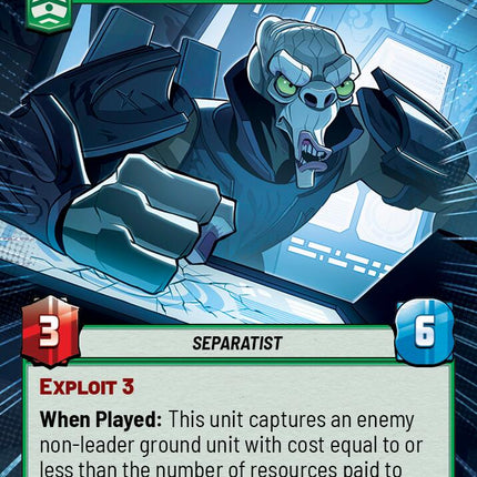 Osi Sobeck - Warden of the Citadel (385) (Hyperspace) (385) [Twilight of the Republic]