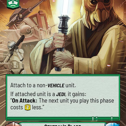 General's Blade (391) (Hyperspace) (391) [Twilight of the Republic]