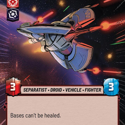 Confederate Tri-Fighter (400) (Hyperspace) (400) [Twilight of the Republic]