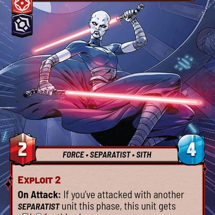 Asajj Ventress - Count Dooku's Assassin (402) (Hyperspace) (402) [Twilight of the Republic]
