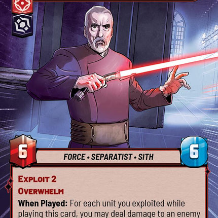 Count Dooku - Fallen Jedi (406) (Hyperspace) (406) [Twilight of the Republic]