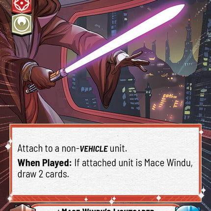 Mace Windu's Lightsaber (419) (Hyperspace) (419) [Twilight of the Republic]