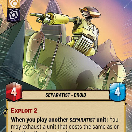Tactical Droid Commander (449) (Hyperspace) (449) [Twilight of the Republic]