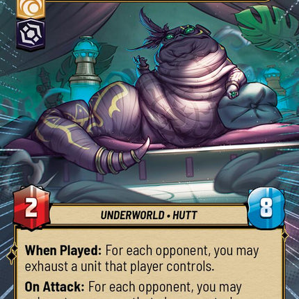Ziro the Hutt - Colorful Schemer (450) (Hyperspace) (450) [Twilight of the Republic]