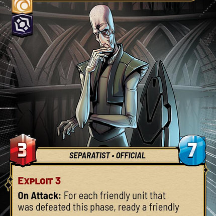 San Hill - Chairman of the Banking Clan (451) (Hyperspace) (451) [Twilight of the Republic]