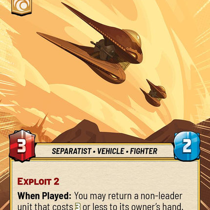Geonosis Patrol Fighter (480) (Hyperspace) (480) [Twilight of the Republic]