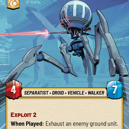 Tri-Droid Suppressor (482) (Hyperspace) (482) [Twilight of the Republic]