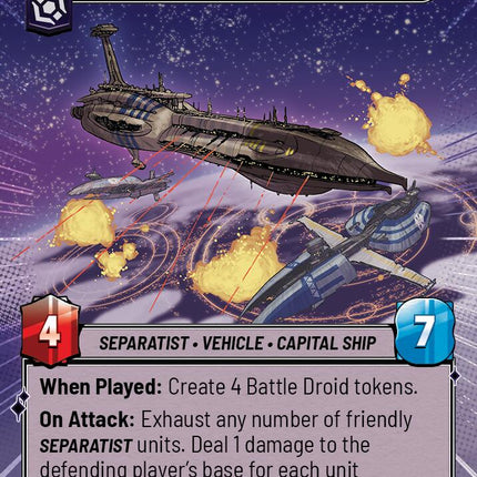 The Invisible Hand - Imposing Flagship (497) (Hyperspace) (497) [Twilight of the Republic]