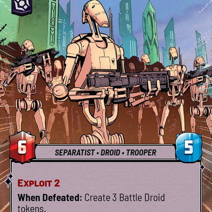 Battle Droid Legion (498) (Hyperspace) (498) [Twilight of the Republic]