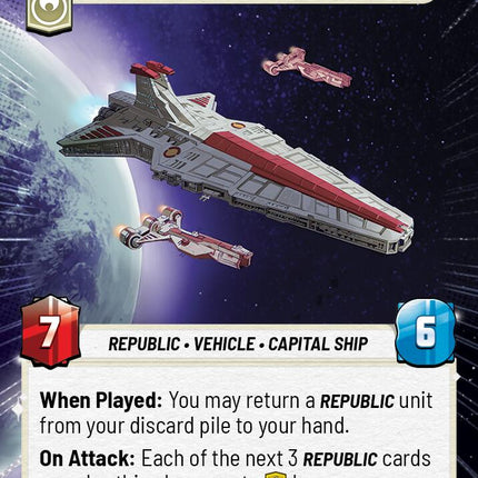 Tranquility - Inspiring Flagship (507) (Hyperspace) (507) [Twilight of the Republic]