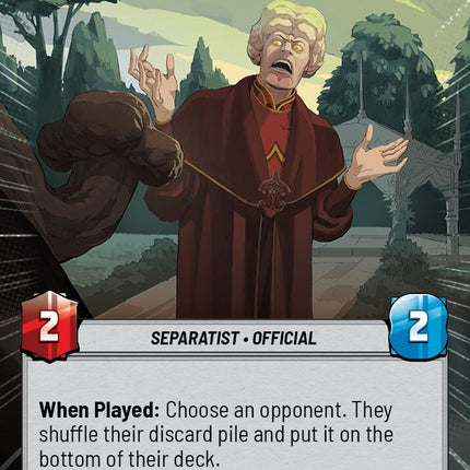 Aggrieved Parliamentarian (512) (Hyperspace) (512) [Twilight of the Republic]