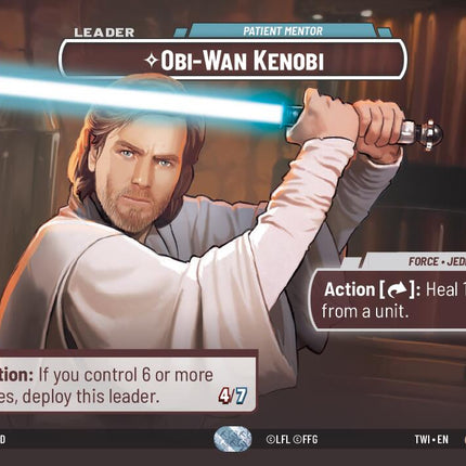 Obi-Wan Kenobi - Patient Mentor (260) (Showcase) (260) [Twilight of the Republic]