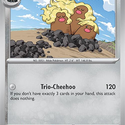 Alolan Dugtrio (123/191) [Scarlet & Violet: Surging Sparks]