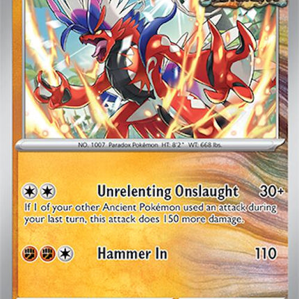 Koraidon (116/191) [Scarlet & Violet: Surging Sparks]
